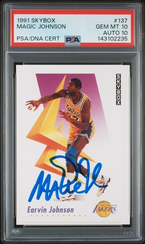1991 Skybox Magic Johnson #137 card