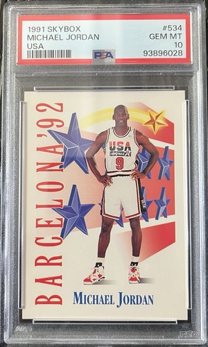 1991 Skybox Michael Jordan #534 card