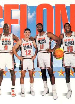 1991 Skybox Michael Jordan / John Stockton / Karl Malone / Magic Johnson #545 card
