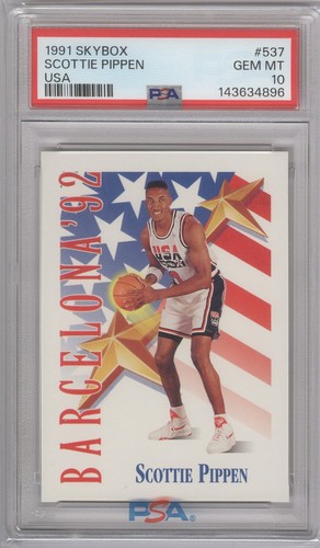 1991 Skybox Scottie Pippen #537 card