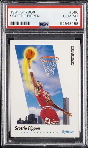 1991 Skybox Scottie Pippen #586 card