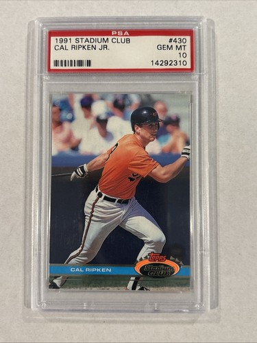 1991 Stadium Club Cal Ripken Jr. #430 card