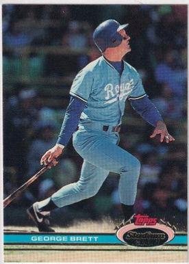1991 Stadium Club George Brett #159 card