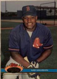 1991 Stadium Club Mo Vaughn #543 card