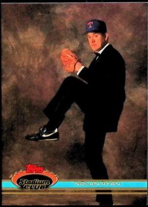 1991 Stadium Club Nolan Ryan [Tux] #200 card