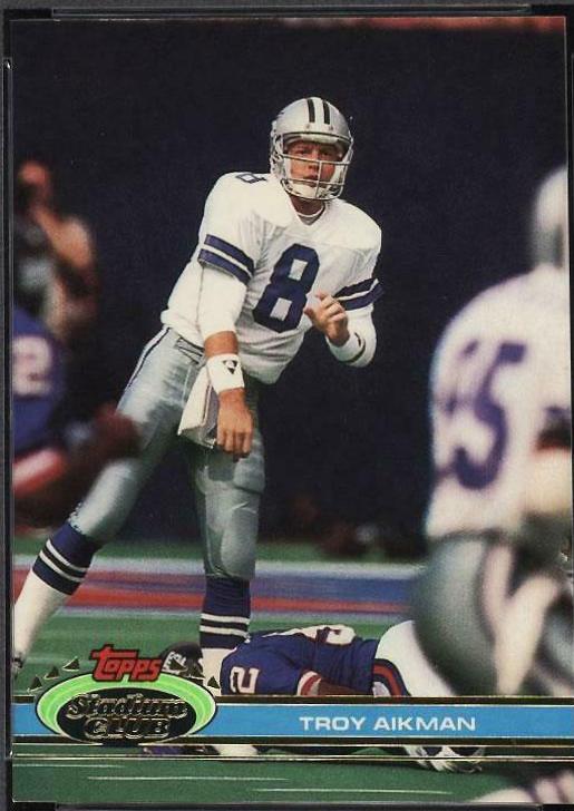 1991 Stadium Club Troy Aikman #228 card
