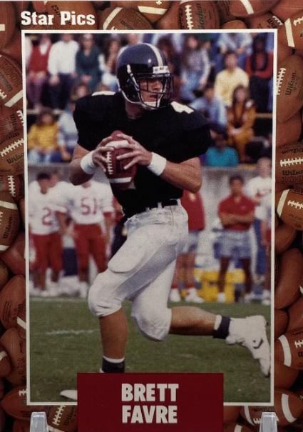 1991 Star Pics Brett Favre #65 card