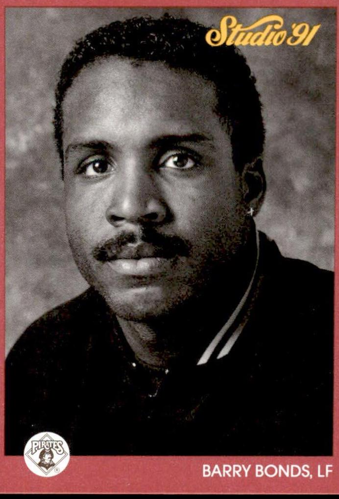 1991 Studio Barry Bonds #222 card