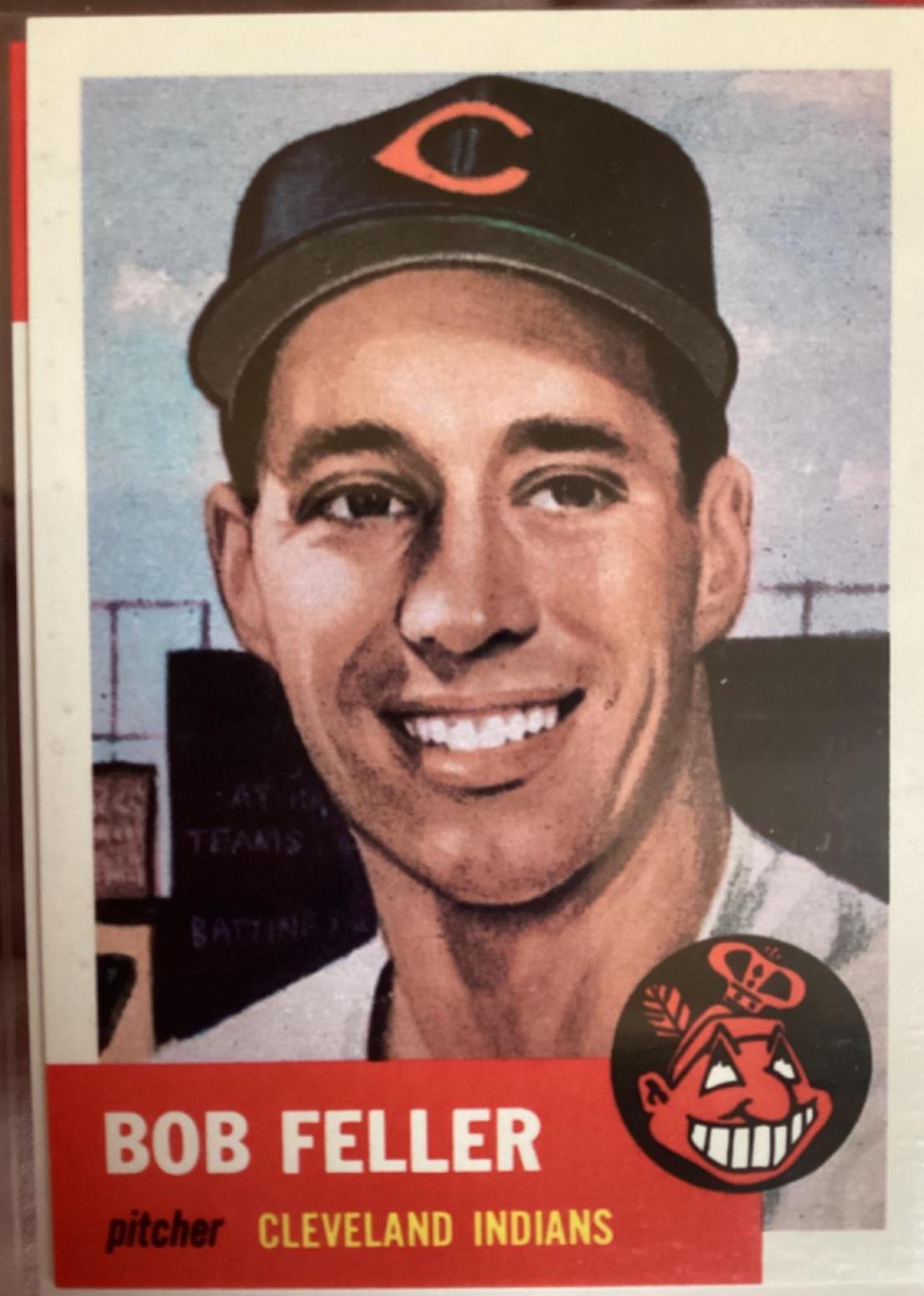 1991 Topps Archives 1953 Bob Feller #54 card