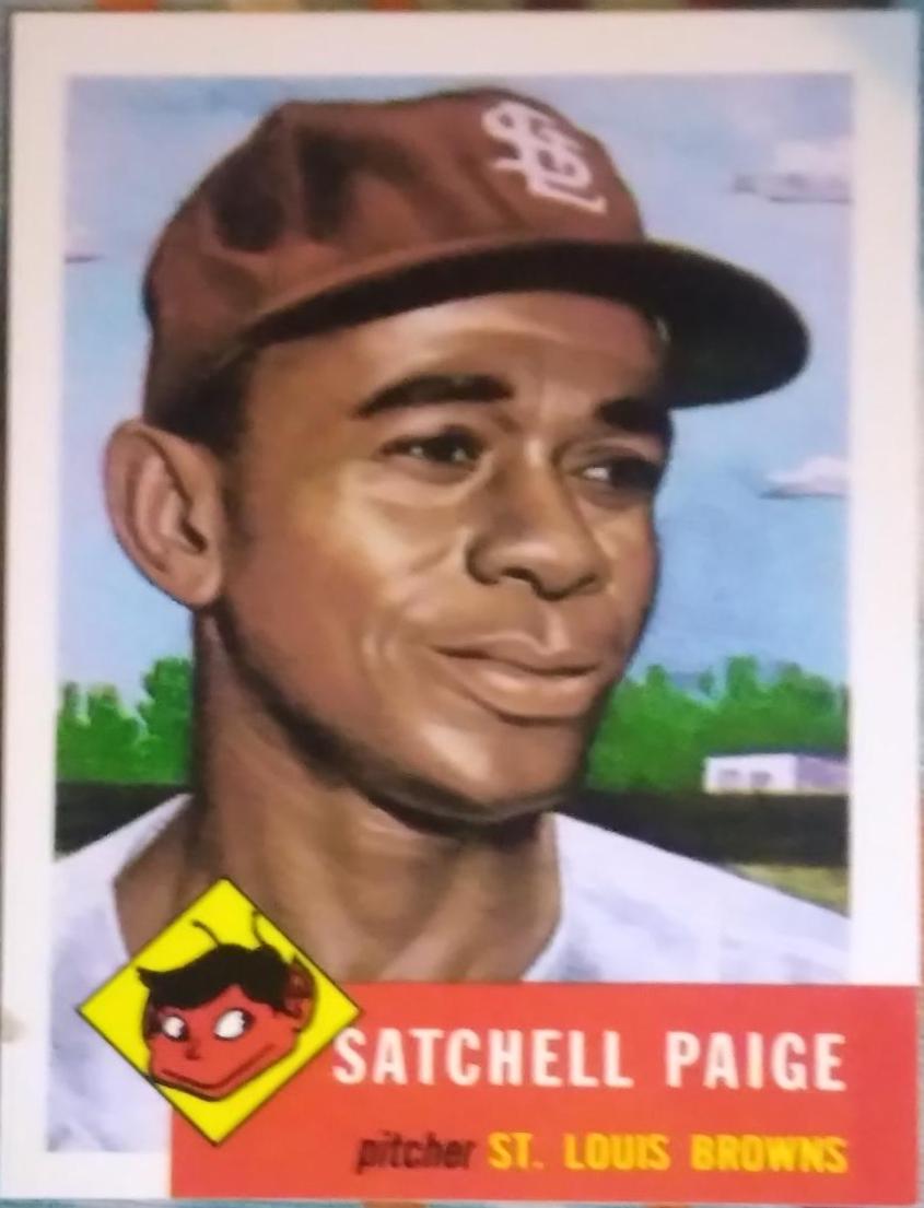 1991 Topps Archives 1953 Satchell Paige #220 card