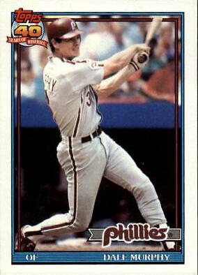 1991 Topps Dale Murphy #545 card