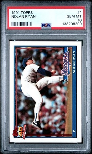 1991 Topps Nolan Ryan #1 card