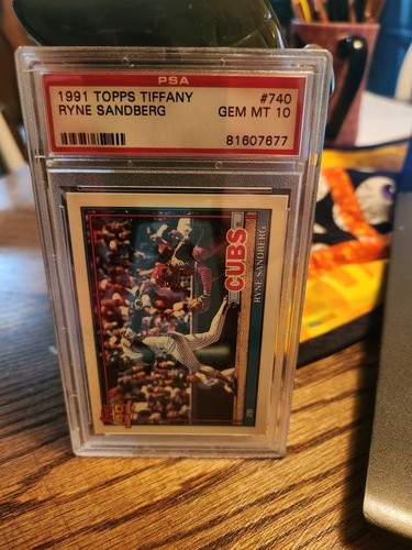1991 Topps Ryne Sandberg #740 card