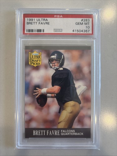 1991 Ultra Brett Favre #283 card