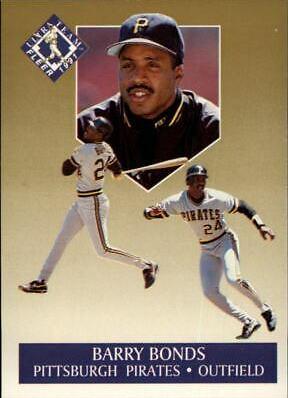 1991 Ultra Gold Barry Bonds #1 card