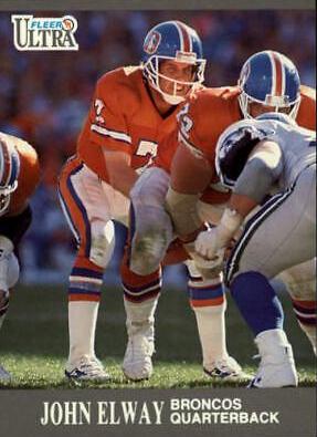 1991 Ultra John Elway #35 card