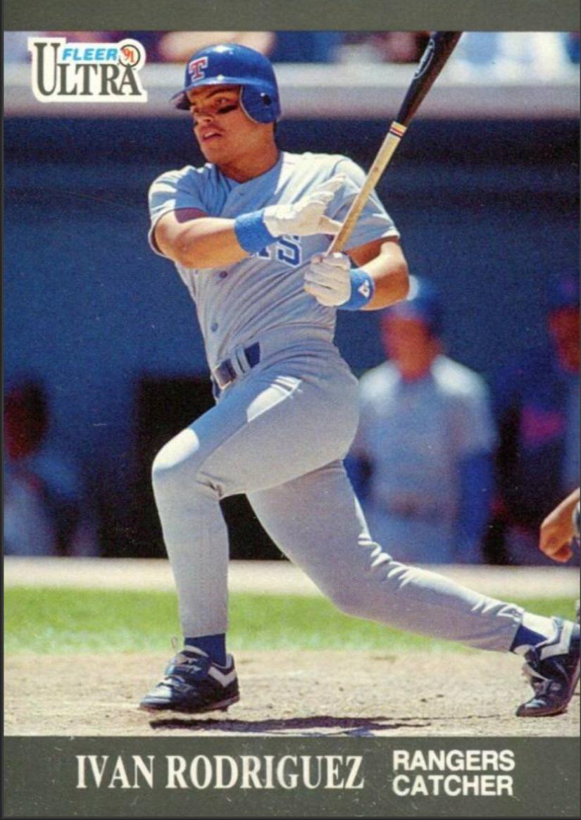 1991 Ultra Update Ivan Rodriguez #U-58 card