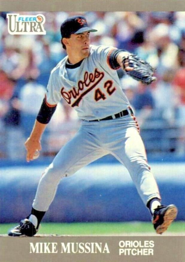 1991 Ultra Update Mike Mussina #U-4 card