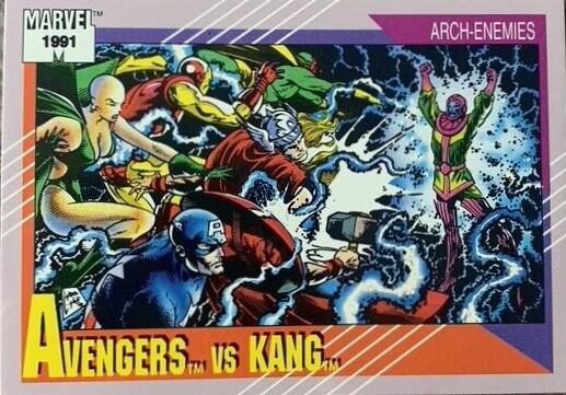 1991 Universe Avengers vs. Kang #96 card