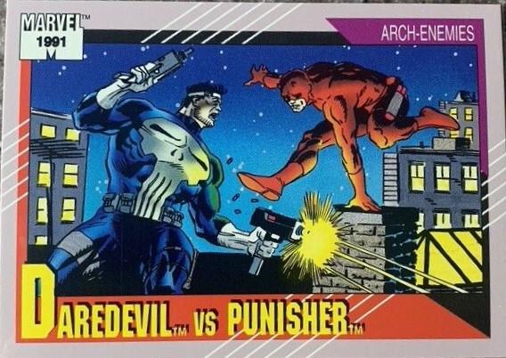 1991 Universe Daredevil vs. Punisher #116 card