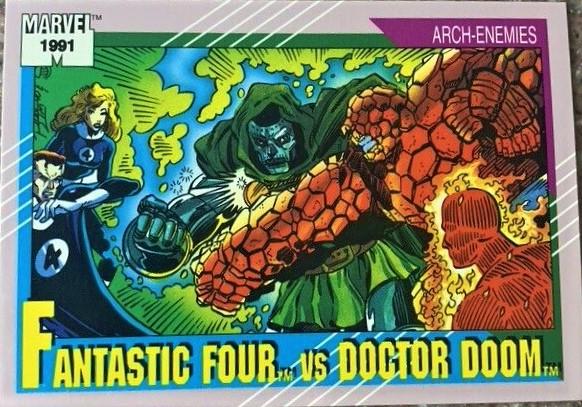 1991 Universe Fantastic Four vs. Doctor Doom #124 card