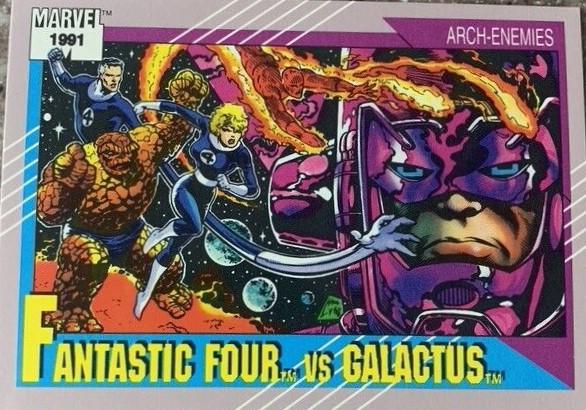 1991 Universe Fantastic Four vs. Galactus #107 card