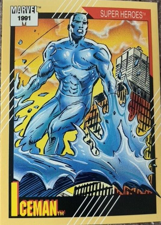 1991 Universe Iceman #8 card