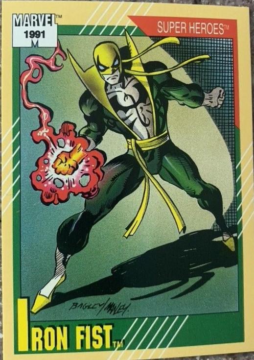 1991 Universe Iron Fist #28 card