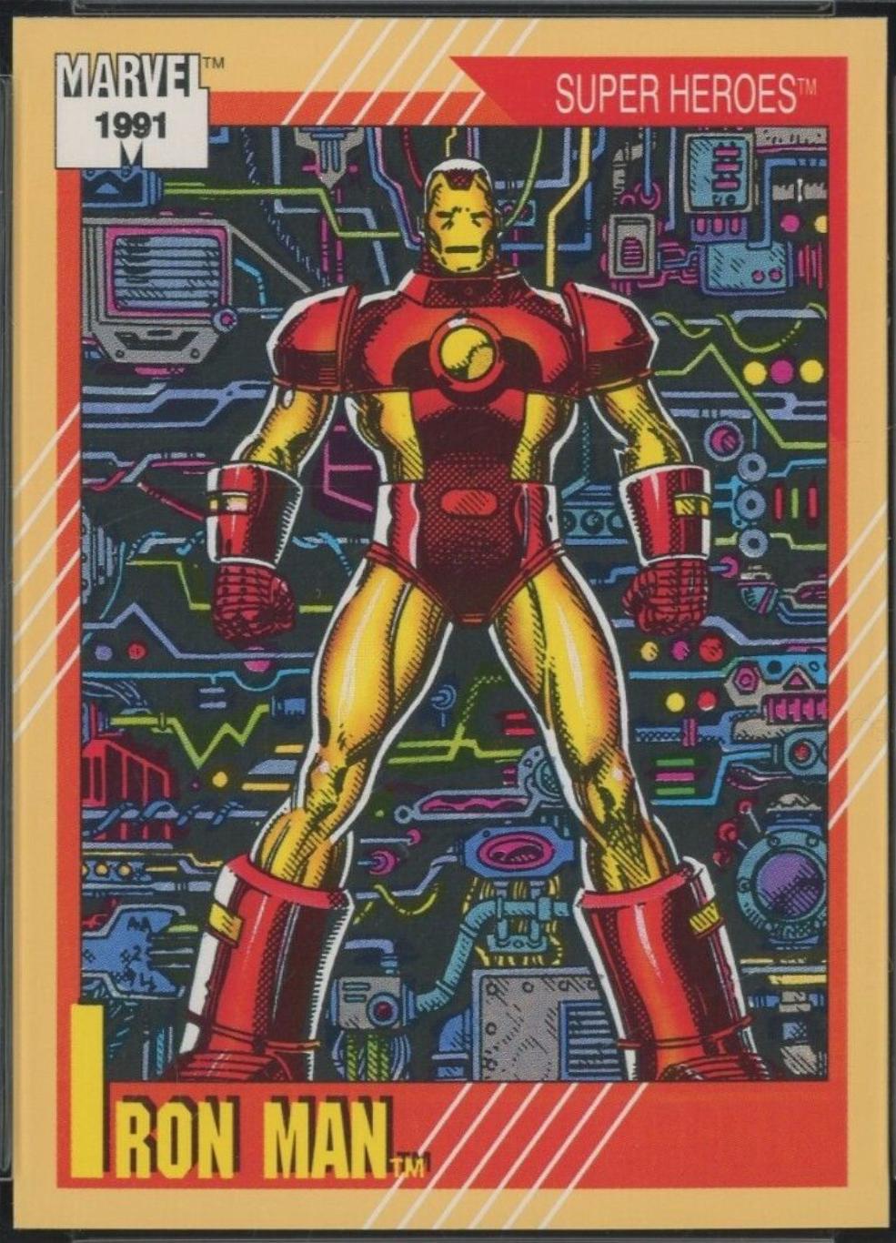 1991 Universe Iron Man #13 card