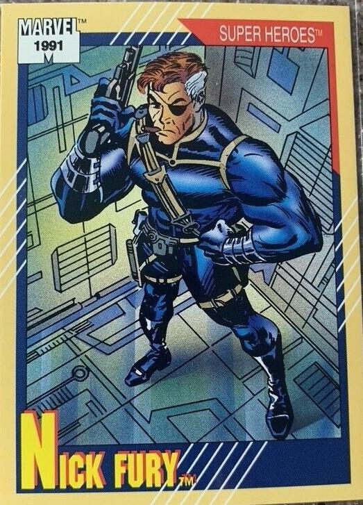 1991 Universe Nick Fury #52 card