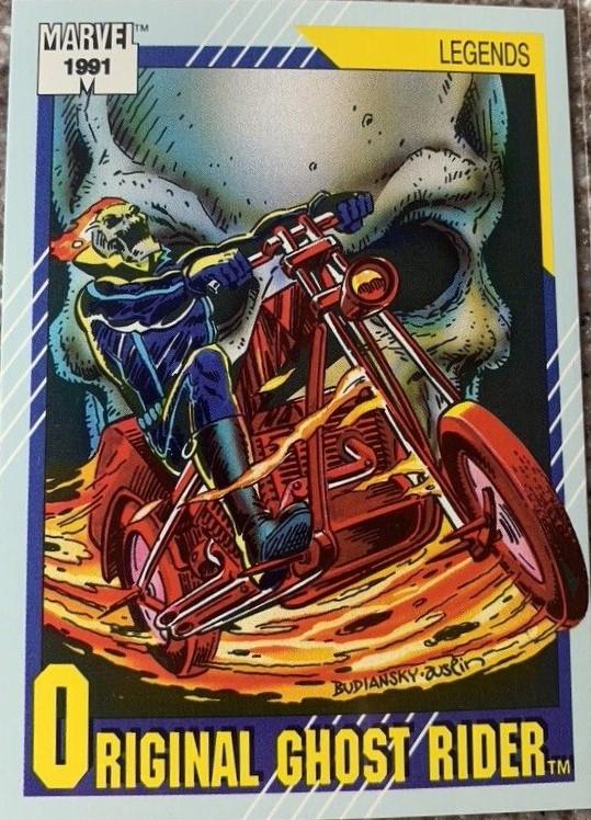 1991 Universe Original Ghost Rider #142 card
