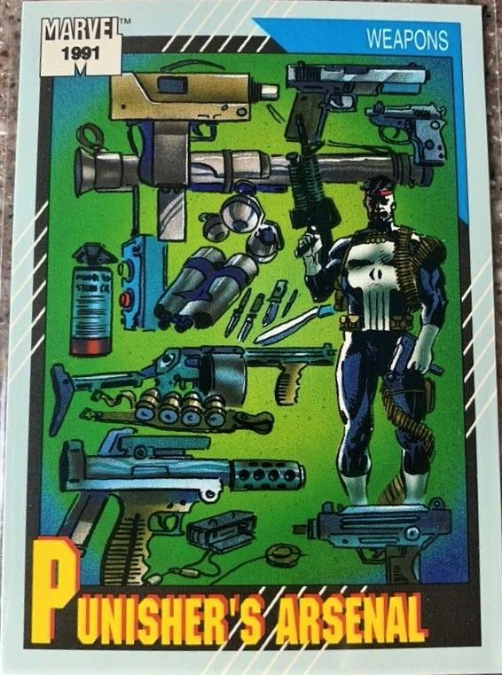 1991 Universe Punisher's Arsenal #132 card