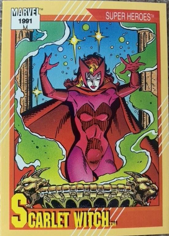 1991 Universe Scarlet Witch #26 card