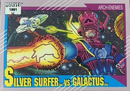 1991 Universe Silver Surfer vs. Galactus #94 card