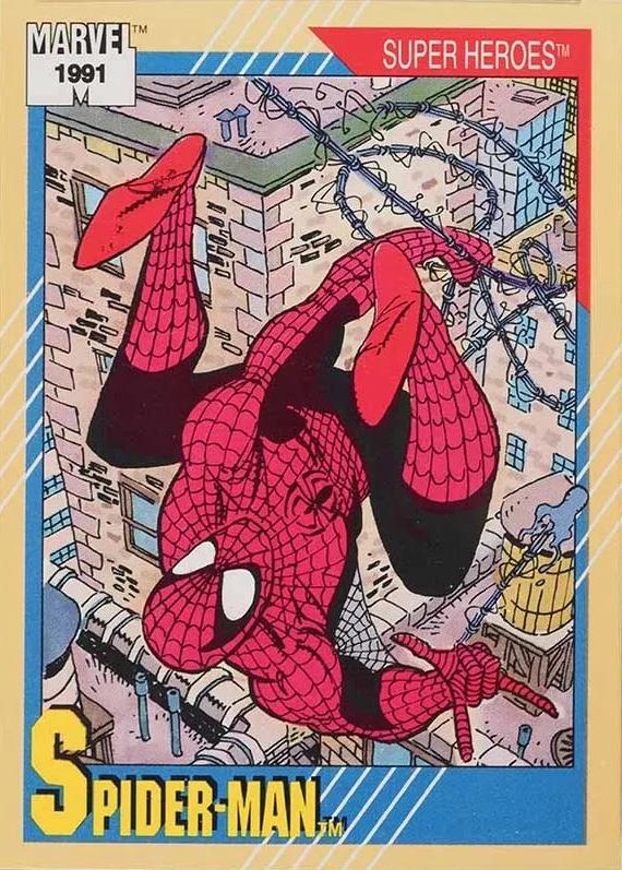 1991 Universe Spider-Man #1 card