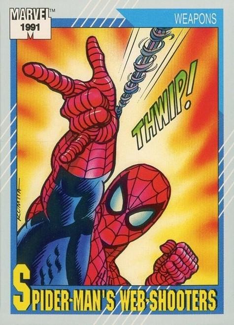 1991 Universe Spider-Man's Web-Shooters #131 card