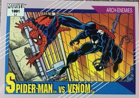 1991 Universe Spider-Man vs. Venom #91 card