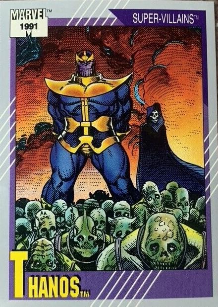 1991 Universe Thanos #85 card
