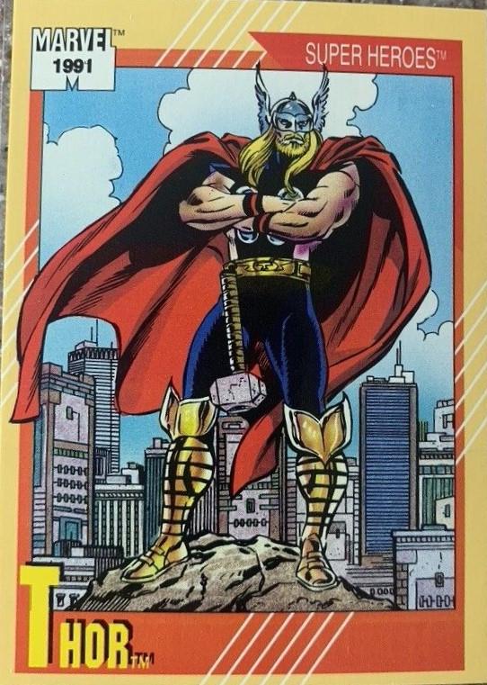 1991 Universe Thor #48 card