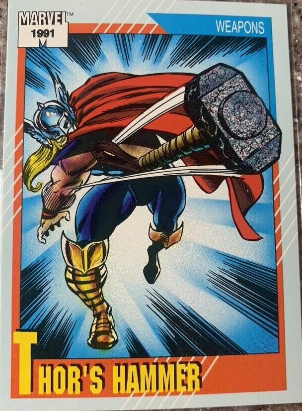 1991 Universe Thor's Hammer #128 card