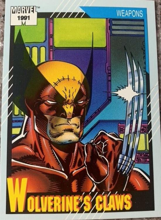 1991 Universe Wolverine's Claws #138 card