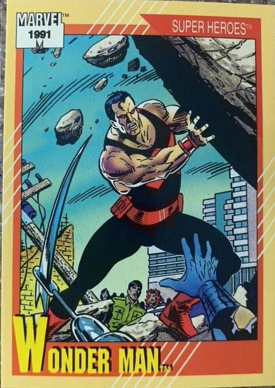 1991 Universe Wonder Man #30 card