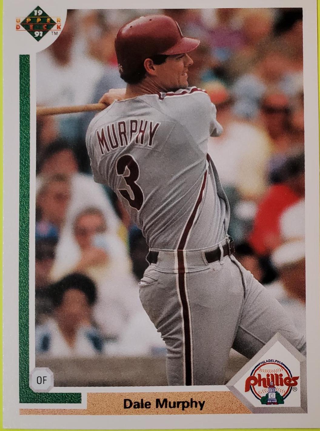 1991 Upper Deck Dale Murphy #447 card