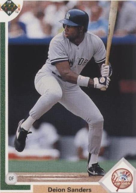 1991 Upper Deck Deion Sanders #352 card