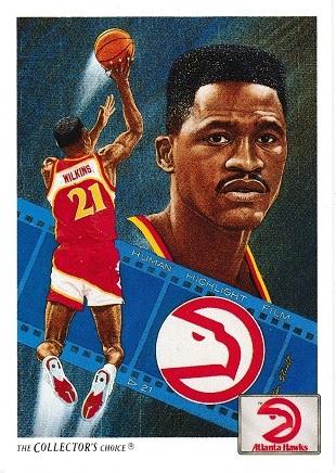 1991 Upper Deck Dominique Wilkins #79 card