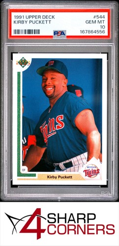 1991 Upper Deck Kirby Puckett #544 card