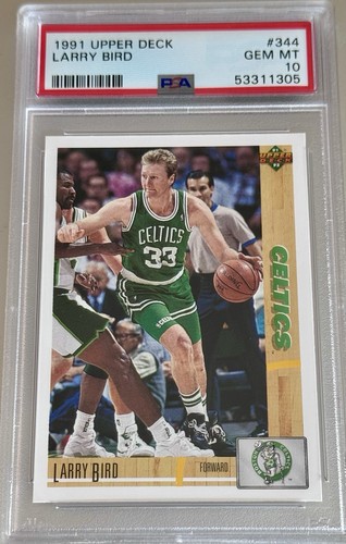 1991 Upper Deck Larry Bird #344 card