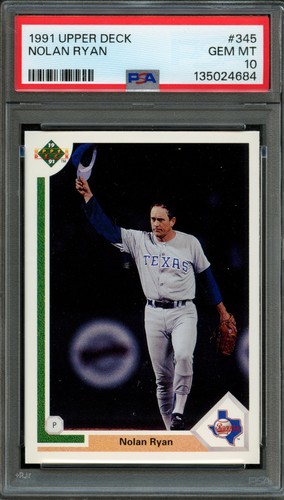 1991 Upper Deck Nolan Ryan #345 card