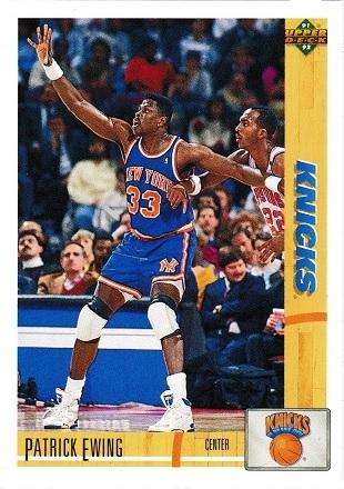 1991 Upper Deck Patrick Ewing #343 card