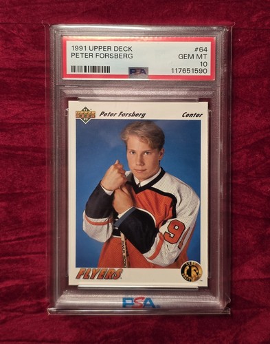 1991 Upper Deck Peter Forsberg #64 card